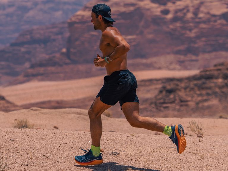 Spencer Matthews training for the challenge