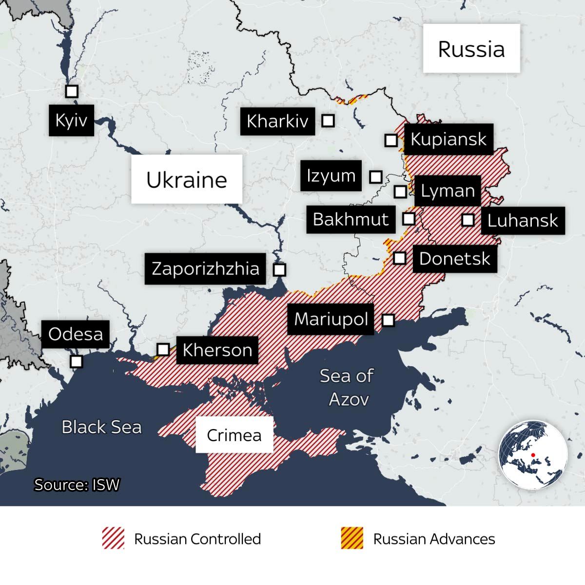 Ukraine says it has sunk a Russian submarine before launching drone ...