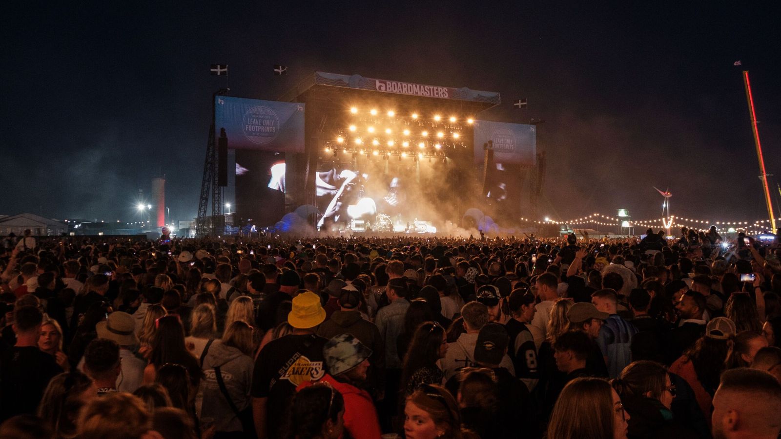 'Small number' of people injured after 'crowd surge' at Boardmasters music festival in Newquay