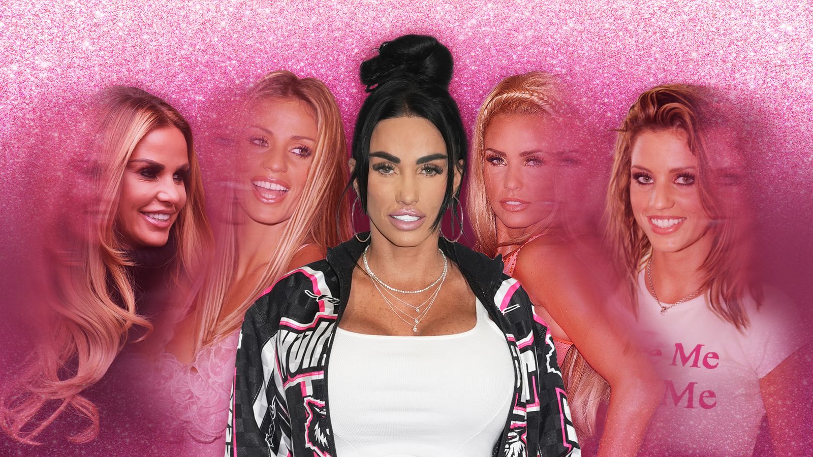 Katie Price The rise and fall of the boundary pushing glamour model Ents Arts News Sky News