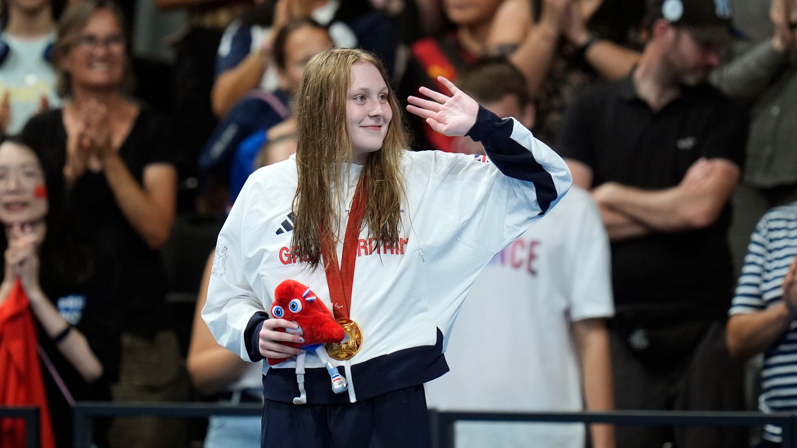 Great Britain claim first gold of Paralympics as swimmer Poppy Maskill breaks world record