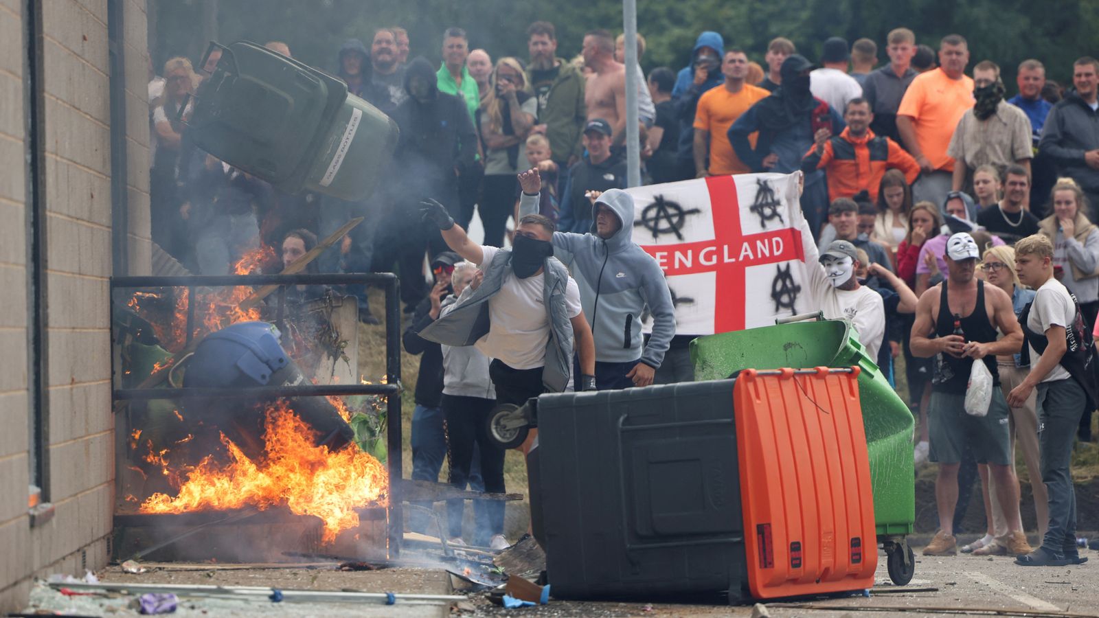 England Riots 2025 Moria Tierney