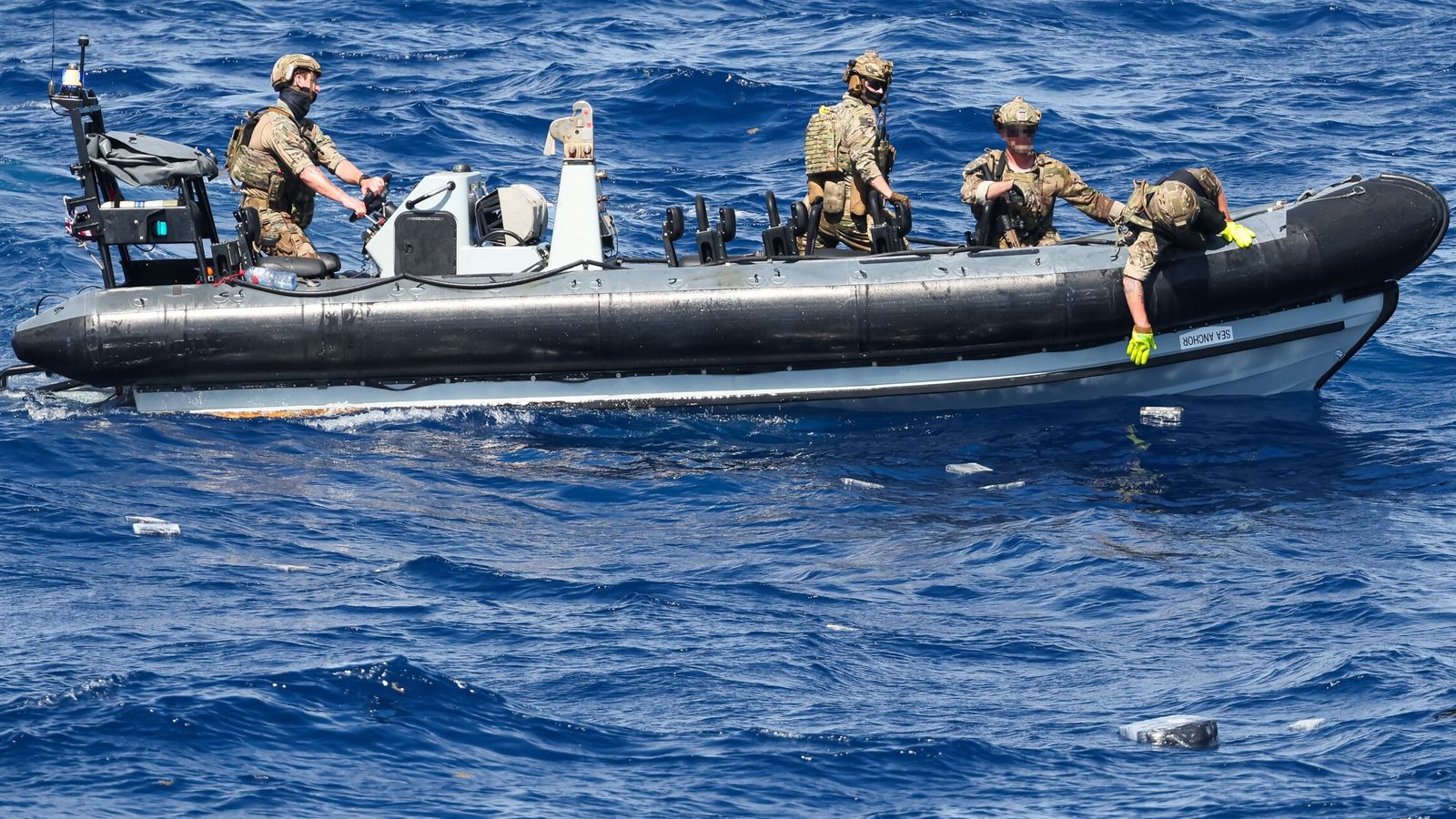 Royal Navy seizes £40m worth of cocaine from Caribbean smugglers | World News