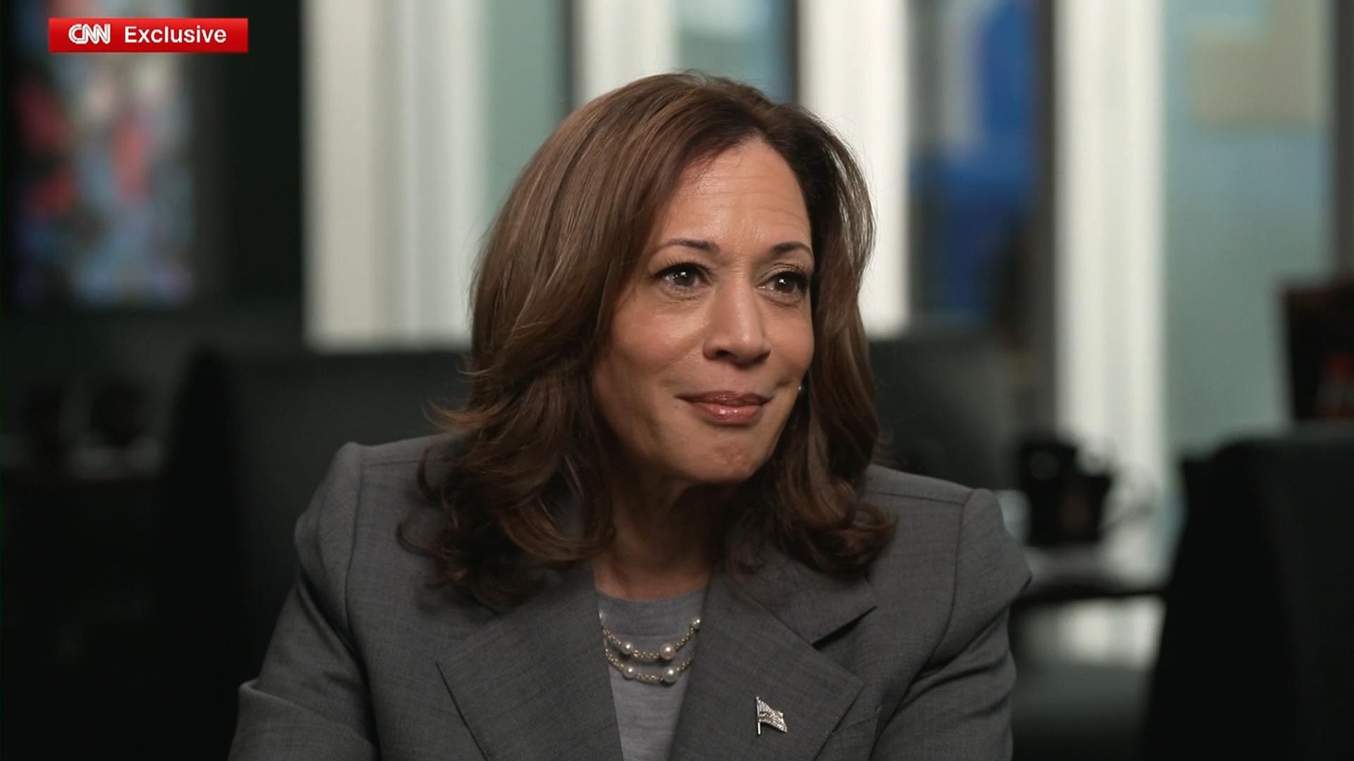 Kamala Harris ‘doesn’t regret’ defending Biden’s ability to stay president