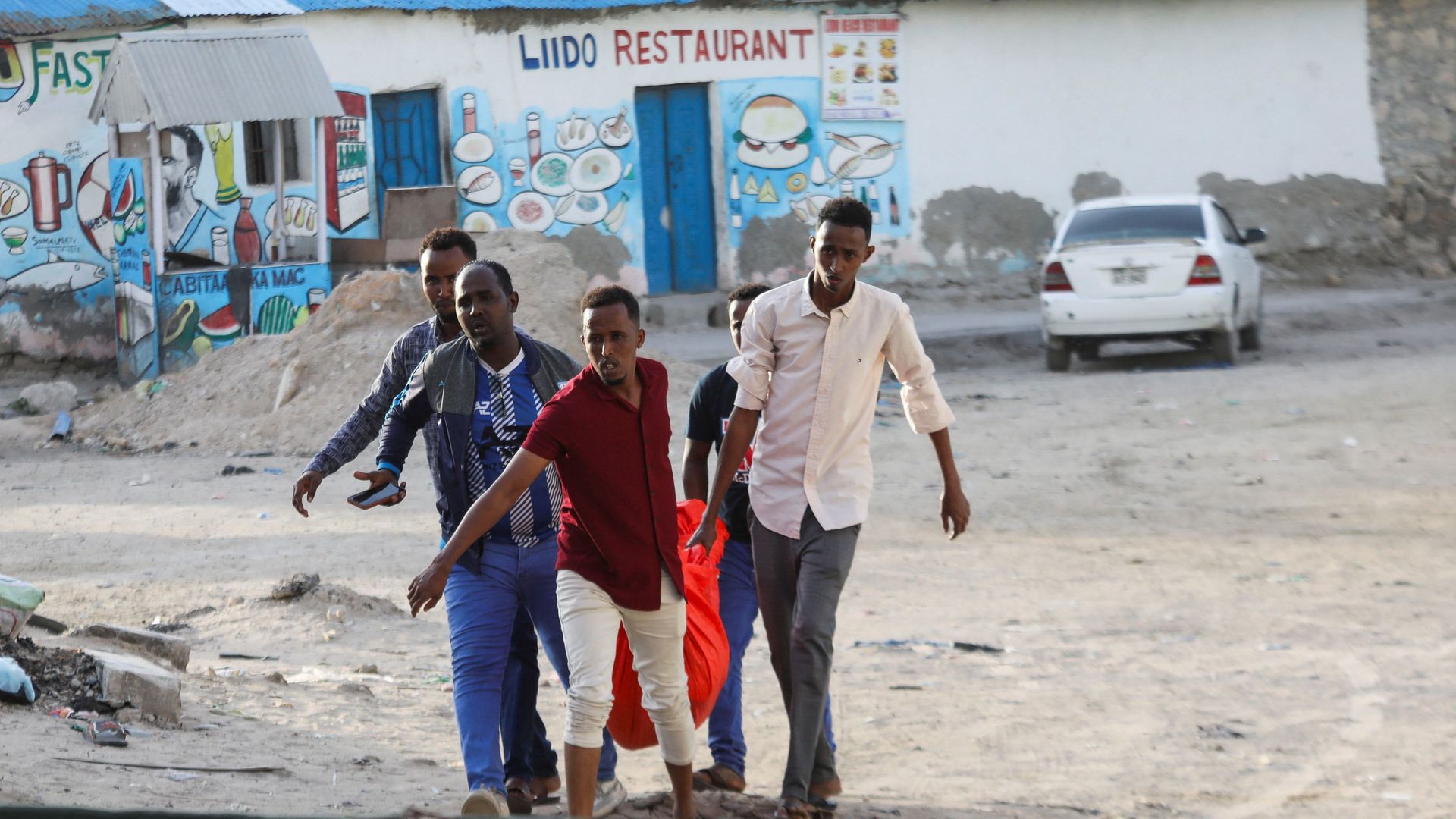 Beach suicide blast in Somalia kills 32 people - as terror group claim responsibility