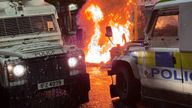 Belfast, yesterday evening.