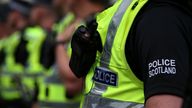 File photo dated 04/06/16 of Police Scotland officers at a demonstration in Glasgow. More than one in 10 police officers are yet to complete training on the Hate Crime and Public Order (Scotland) Act three weeks after it was introduced, according to Police Scotland figures released on Tuesday. Issue date: Tuesday April 23, 2024.