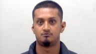 Shazad Miah.
Pic: Essex Police/PA 