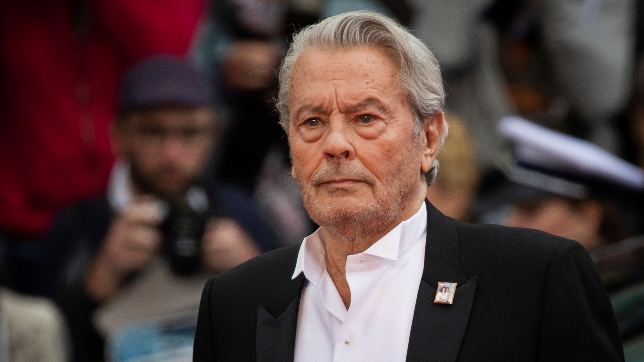 Alain Delon French movie actor, who starred in Purple Noon and The