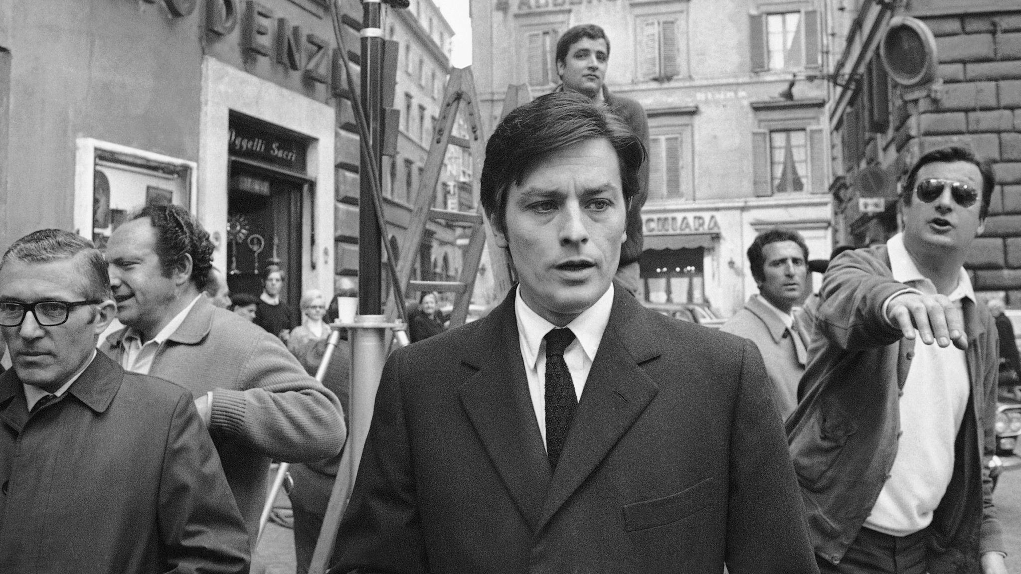 Alain Delon: French movie actor, who starred in Purple Noon and The 