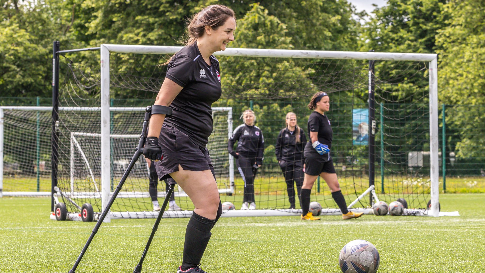 England's women's amputee footballers hoping to make history in ...