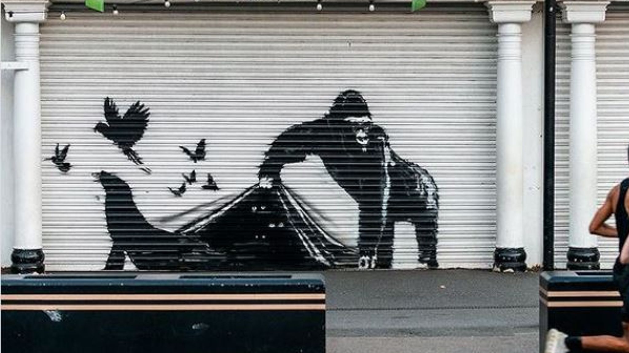 New Banksy pops up at London Zoo - could this be the last