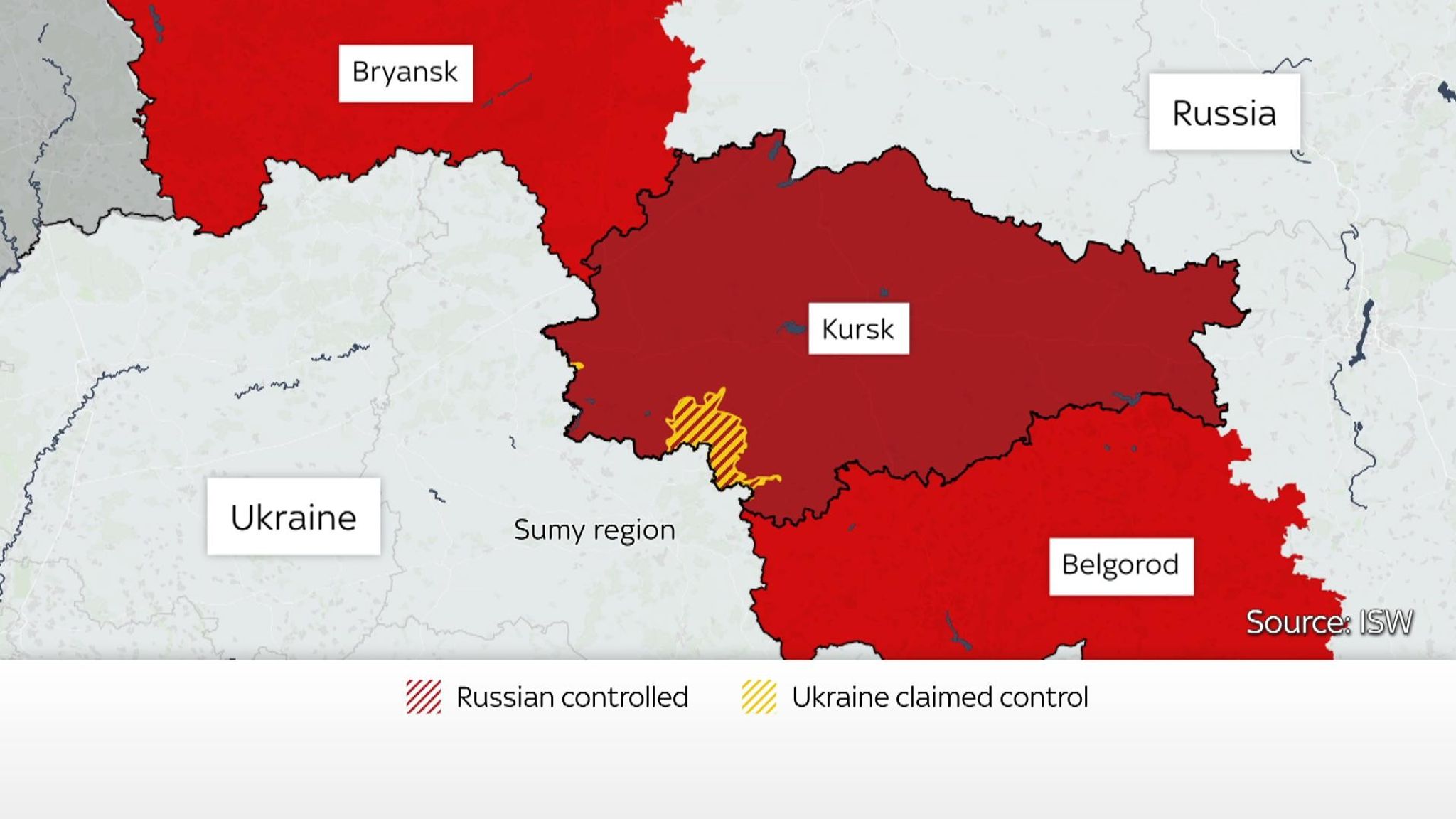 Ukraine says troops making gains in Russia - as emergency declared in ...