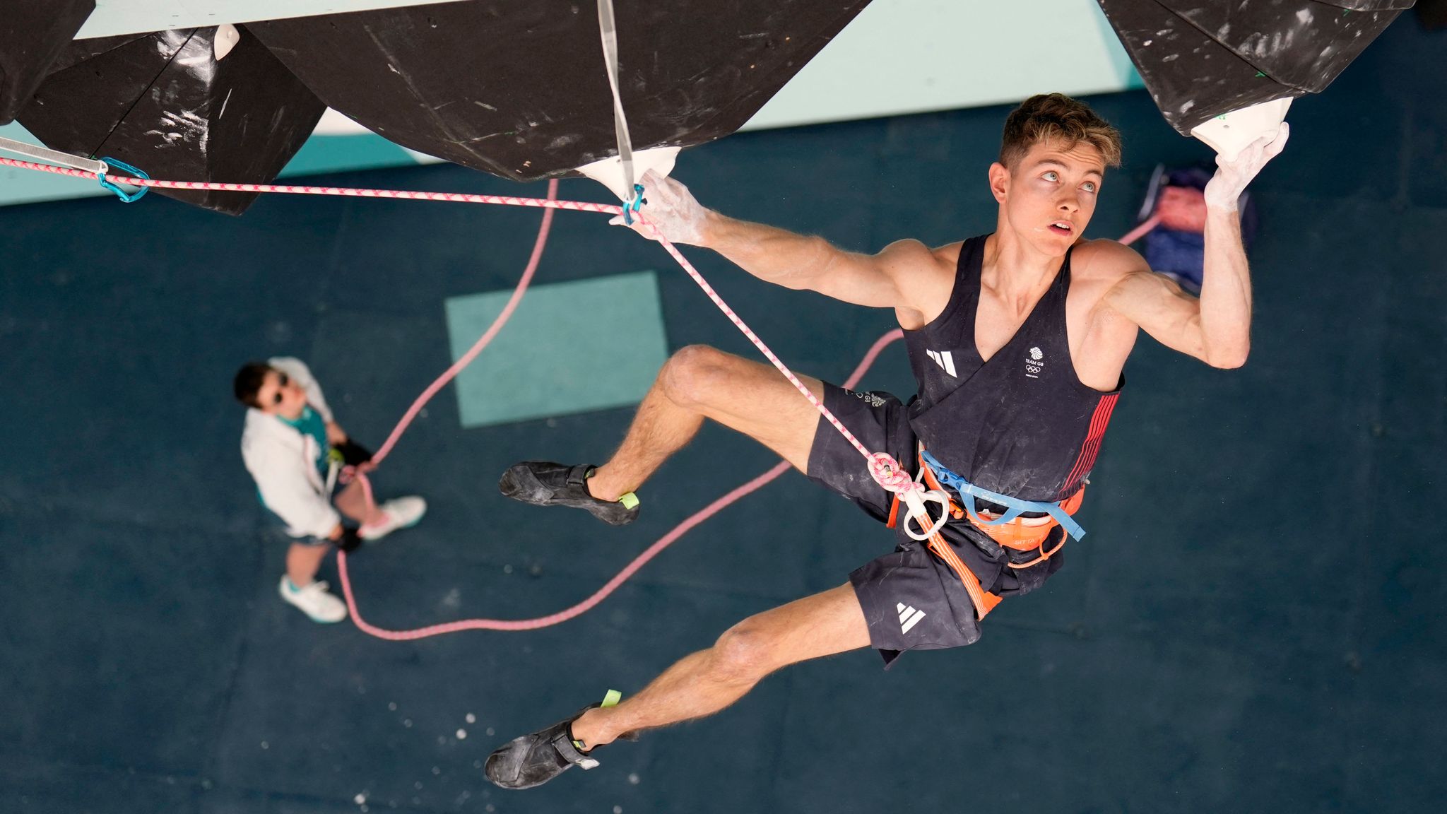 Toby 'The Terminator' Roberts describes Olympic climbing gold medal as