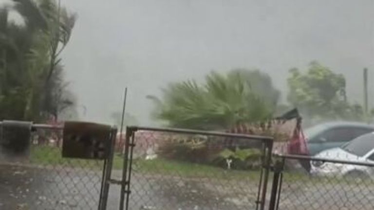 Tropical Storm Ernesto batters Puerto Rico