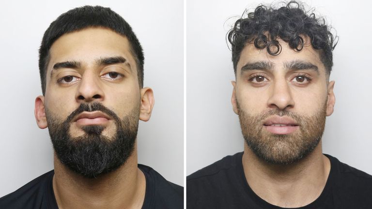 Sameer Ali and Adnan Ghafoor.
Pic: West Yorkshire Police