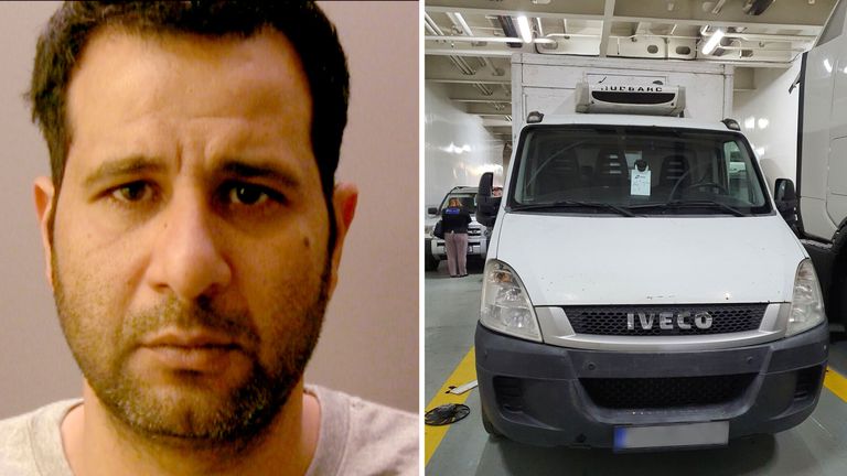 Anas Al Mustafa has been convicted of assisting unlawful migration by trafficking.
Pic: PA