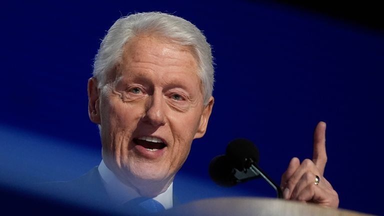 Bill Clinton Pic: AP