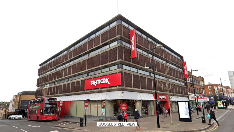 TK Maxx in Bromley 