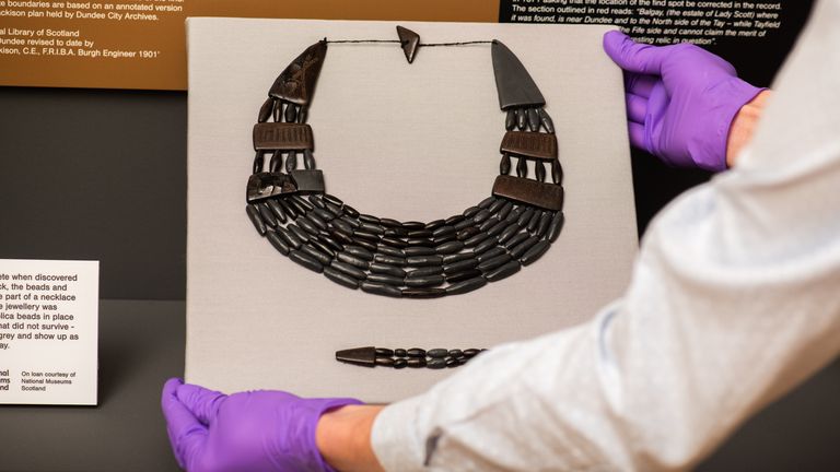 Bronze Age jewellery. Pic: National Museums Scotland/Alan Richardson