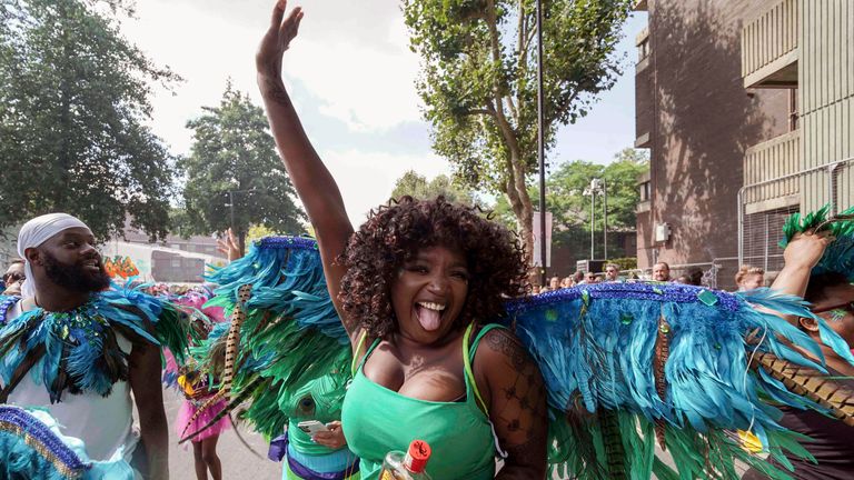 The Children's Day Parade, part of the Notting Hill Carnival