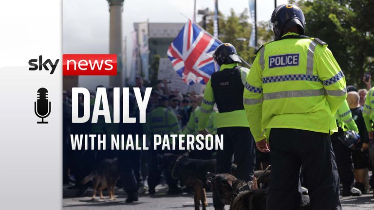 The UK is bracing for more far-right protests at around 30 locations across the country on Wednesday evening – with more than 6,000 officers on standby.  