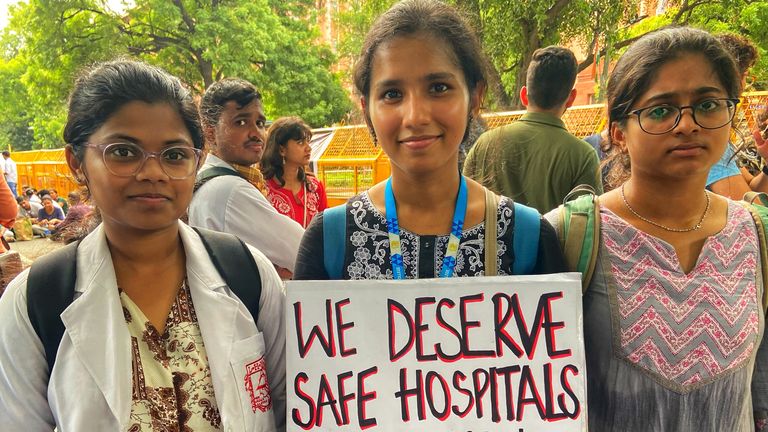 Doctors protest in Delhi