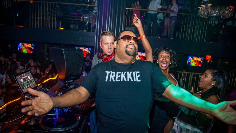 Fatman Scoop in Las Vegas, Nevada, in July 2014. Pic: AP