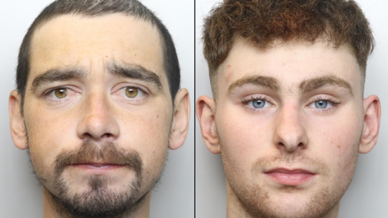 Dominic Stanbridge, left, and James Nelson, right, have appeared in court. Pic: Greater Manchester Police