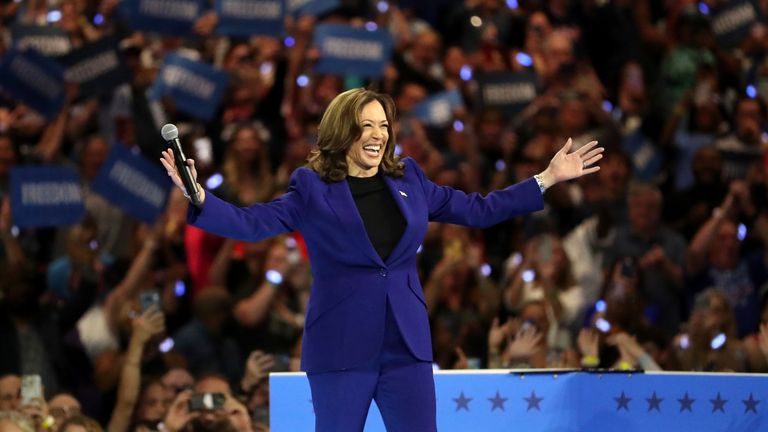 Kamala Harris Image: AP