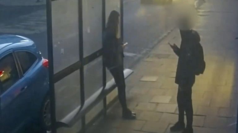 CCTV shows moments before Holly Newton was stabbed to death by 17-year ...