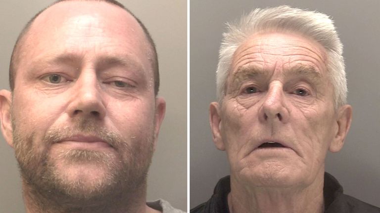 John O'Malley and William Morgan.
Pic: Merseyside Police/PA