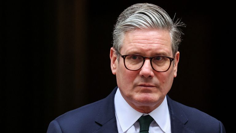 Keir Starmer.
Pic: Reuters