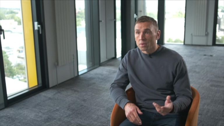 Kevin Sinfield talks about his book with Rob Burrow, 'Try'.