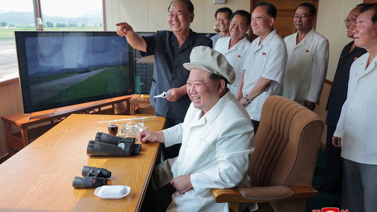 Pic: KCNA/Reuters