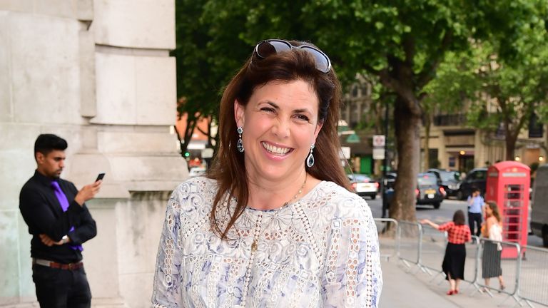 Kirstie Allsopp attending the V and A Summer Party held at the Victoria & Albert Museum, London. PRESS ASSOCIATION Photo. Picture date: Wednesday June 21, 2017. Photo credit should read: Ian West/PA Wire