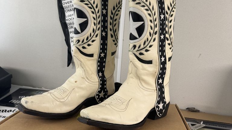 Motorhead star Lemmy's boots are among items going on display at Bloodstock Festival