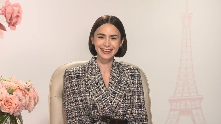 The Star of Netflix hit show Emily in Paris, Lily Collins, has revealed who was her ‘guiding light’ when she started acting.