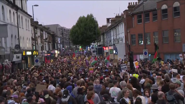 Anti-racism protests in Liverpool 