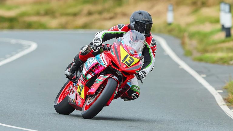 Louis O'Regan was described as an 'experienced competitor'. Pic: Manx Grand Prix