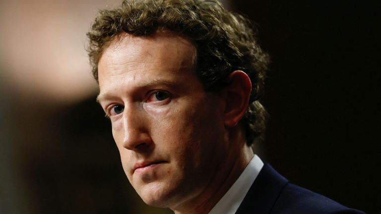 Mark Zuckerberg. Pic: Reuters