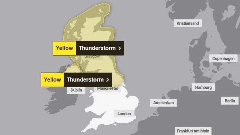 Weather warning - Figure 1