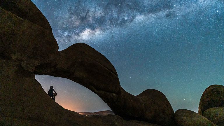 The Milky Way. Pic: Dafydd Wyn Morgan/Cambrian Mountains Initiative