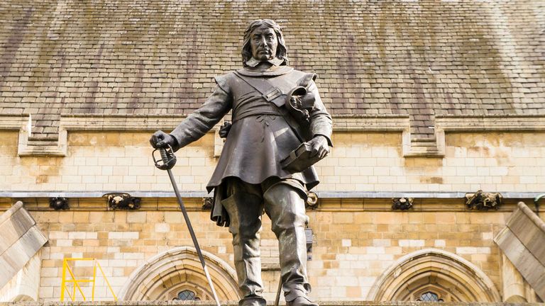 Oliver Cromwell was elected chancellor of the university in 1651. Pic: AP