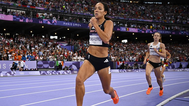 Katarina Johnson-Thompson. Pic: Reuters