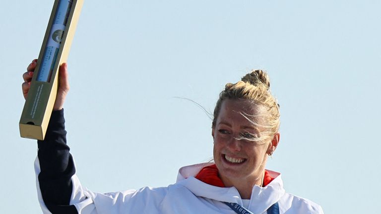 Ellie Aldridge took Team GB's 13th Gold medal