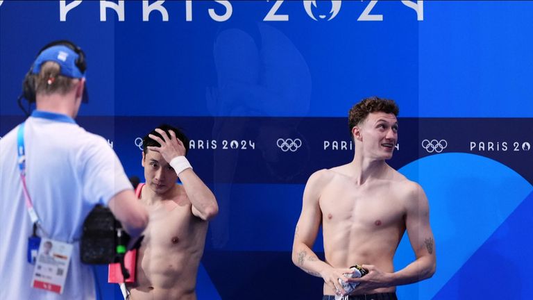 Olympic diver talks about winning bronze