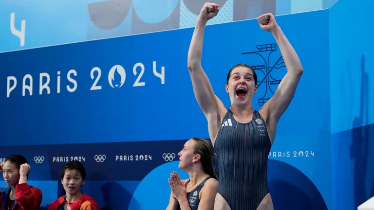 British divers have already won a medal at these games.  Photo: AP