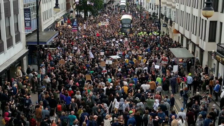 Far-right protests and violent disorder have plagued several UK cities since the Southport stabbing attack last week.