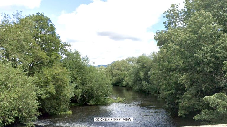 River Severn near Welshpool. File pic